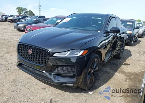 2022 Jaguar F-Pace S P250 Awd Automatic из США, поврежденный, VIN SADCJ2EX7NA702172